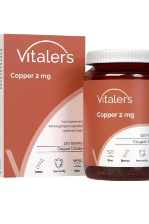 Vitaler‘s Copper 2 mg - 120 Tablets Today Only