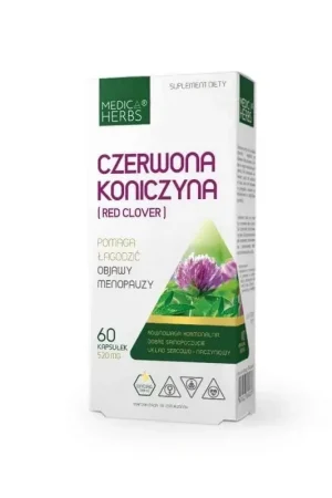 Medica Herbs Red Clover 520 mg - 60 Capsules Certified