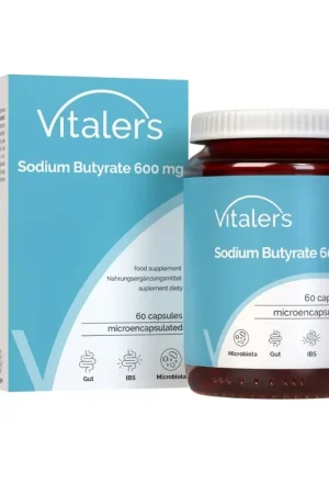 Don't Miss Out Vitaler‘s Sodium Butyrate 600 mg - 60 Capsules