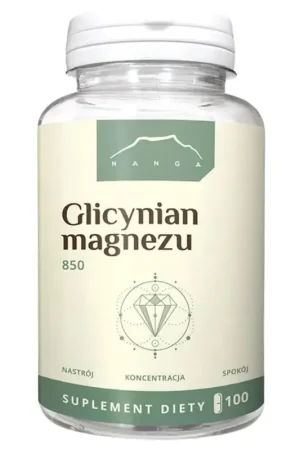 Today Only Nanga Magnesium Glycinate 850 mg - 100 Capsules