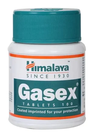 Himalaya Gasex - 100 Tablets Buy Online