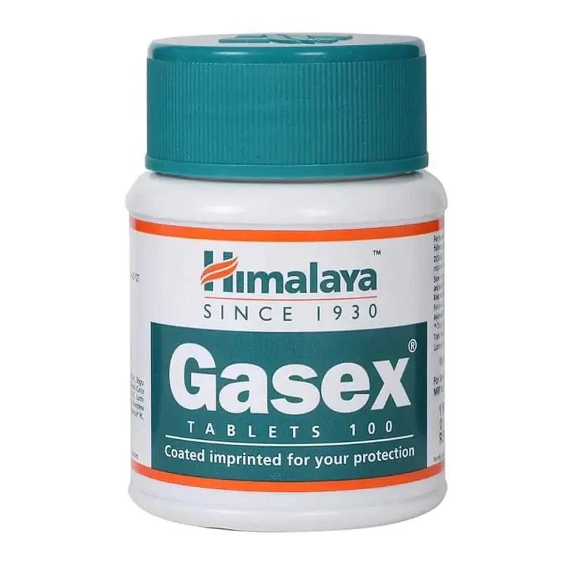 Himalaya Gasex - 100 Tablets Buy Online