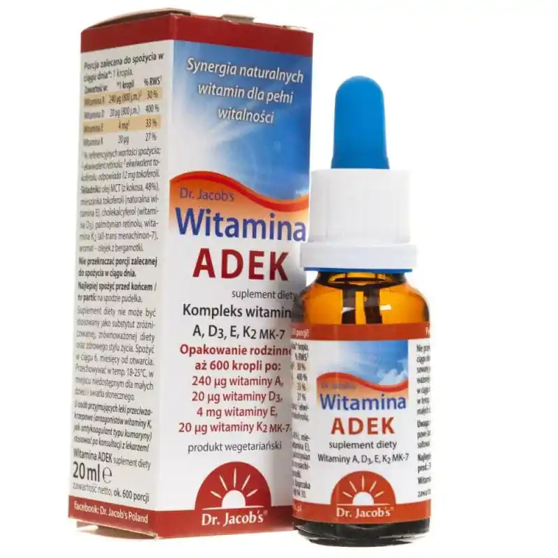Dr. Jacob‘s Vitamin ADEK, drops - 20 ml Premium