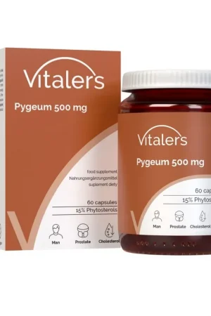 Vitaler‘s Pygeum 500 mg - 60 Capsules Time-Limited