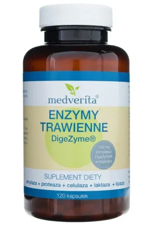 Buy Today Medverita Digestive Enzymes DigeZyme® 140 mg - 120 Capsules