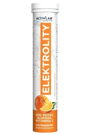 Activlab Pharma Electrolytes, Orange - 20 Effervescent Tablets Hassle-Free Returns