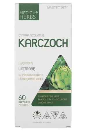 Medica Herbs Artichoke - 60 Capsules In Demand