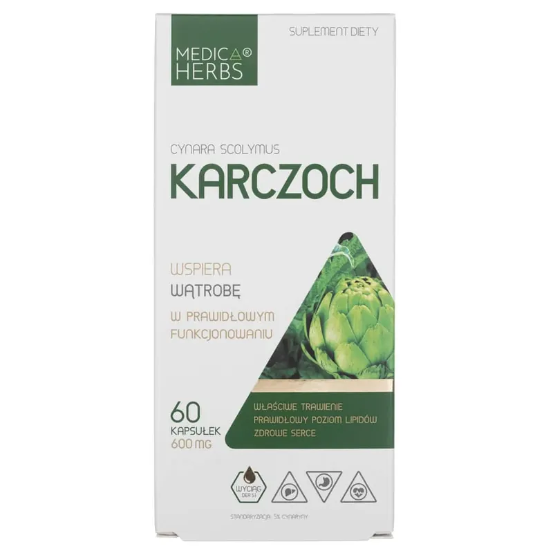 Medica Herbs Artichoke - 60 Capsules In Demand
