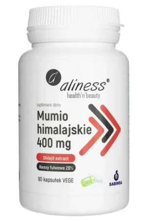 Aliness Himalayan Mumio 400 mg - 90 Veg Capsules Today Only