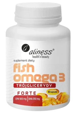 Aliness Fish Omega 3 FORTE Triglycerides - 90 Capsules Cheap