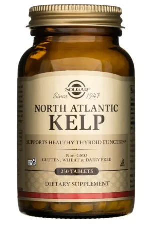Certified Solgar North Atlantic Kelp - 250 Tablets