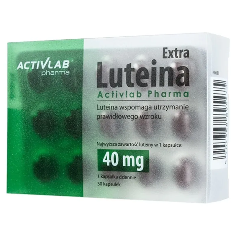 While Supplies Last Activlab Pharma Lutein Extra 40 mg - 30 Capsules