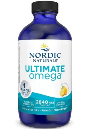 Nordic Naturals Ultimate Omega, Lemon 2840 mg - 237 ml Save Now