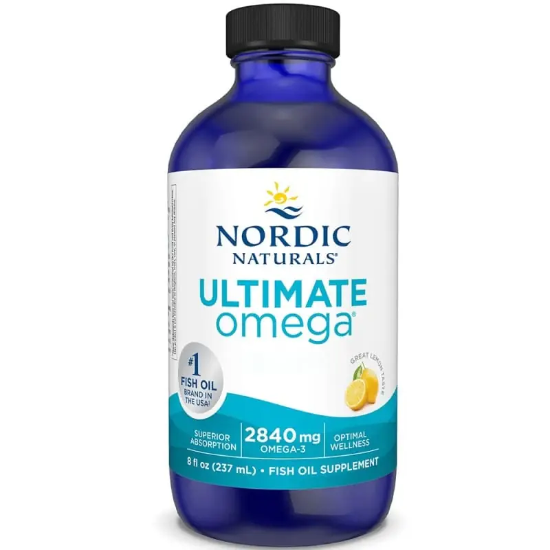 Nordic Naturals Ultimate Omega, Lemon 2840 mg - 237 ml Save Now