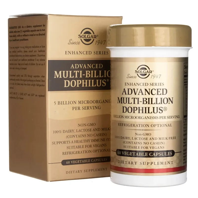 In Demand Solgar Advanced Multi-Billion Dophilus - 60 Veg Capsules