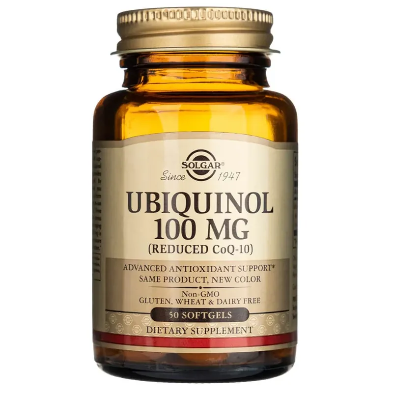 Solgar Ubiquinol 100 mg - 50 Softgels Final Sale