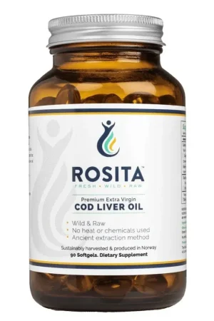 Rosita Premium Extra Virgin Cod Liver Oil (EVCLO) - 90 Capsules Bargain
