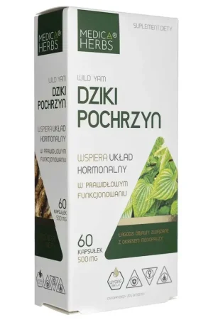 Price Cut Medica Herbs Wild Yam 500 mg - 60 Capsules