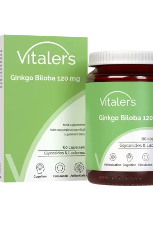 Vitaler‘s Ginkgo Biloba 120 mg - 60 Capsules Buy Today