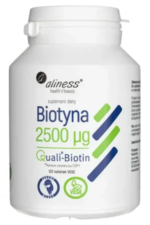 Affordable Aliness Biotin 2500 mcg QualiBiotin® - 120 Tablets