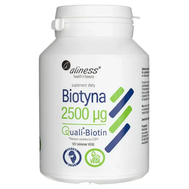 Affordable Aliness Biotin 2500 mcg QualiBiotin® - 120 Tablets