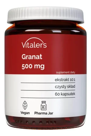 Vitaler‘s Pomegranate 500 mg - 60 Capsules Holiday Sale