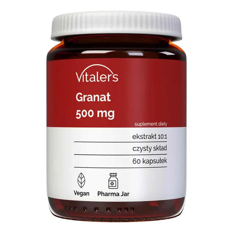 Vitaler‘s Pomegranate 500 mg - 60 Capsules Holiday Sale