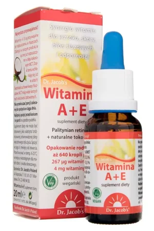 Dr. Jacob‘s Vitamin A E, drops - 20 ml Last Chance
