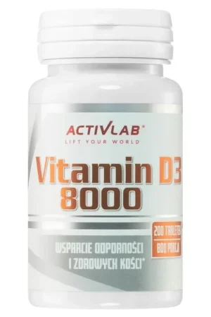 Activlab Pharma Vitamin D3 8000 - 200 Tablets Popular