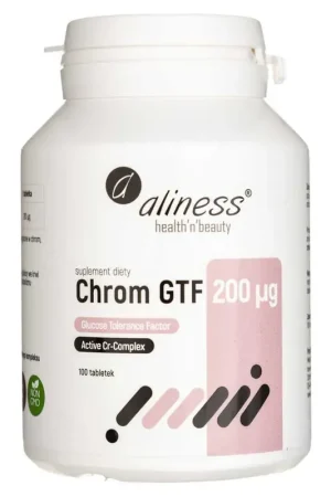 Aliness Chromium GTF 200 mcg - 100 Tablets Special Discount