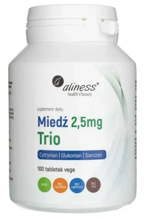 Aliness Copper Trio 2.5 mg - 100 Tablets Get Yours