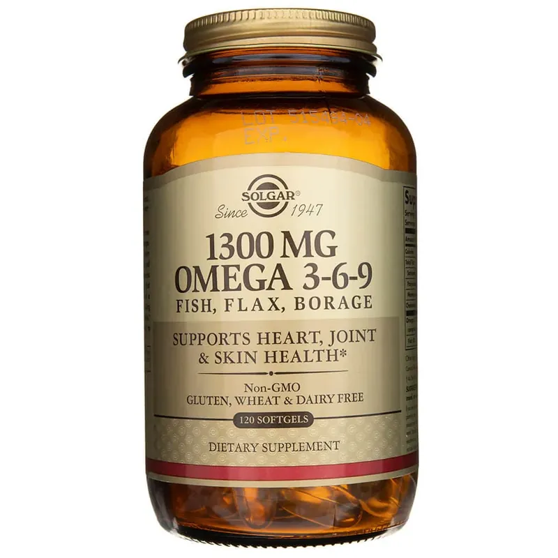 Top Rated Solgar Omega 3-6-9 1300 mg - 120 Softgels