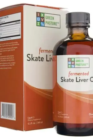 Must Have Green Pasture Fermented Skate Liver Oil, Orange - 180 ml