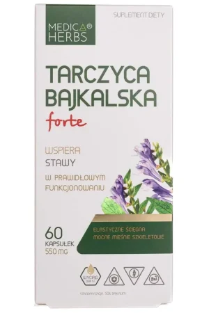 Medica Herbs Baikal Skullcap Forte 550 mg - 60 Capsules Buy Online