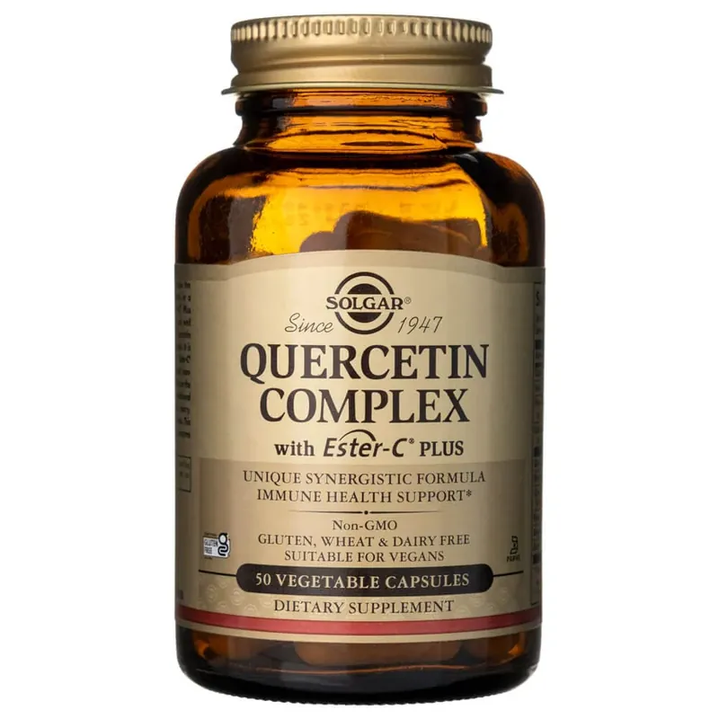 Best Price Solgar Quercetin Complex with Ester-C® Plus - 50 Veg Capsules