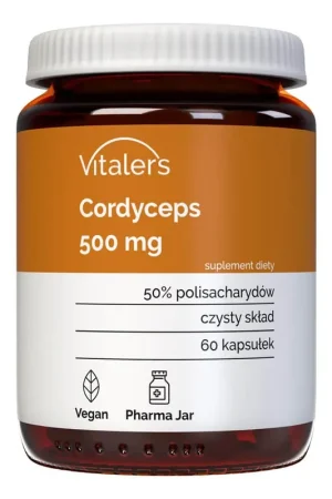 Vitaler‘s Cordyceps 500 mg - 60 Capsules Best Choice