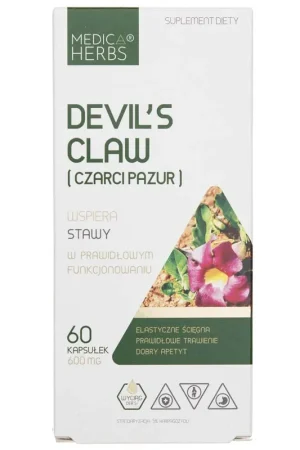 Medica Herbs Devil‘s Claw 600 mg - 60 Capsules Holiday Sale