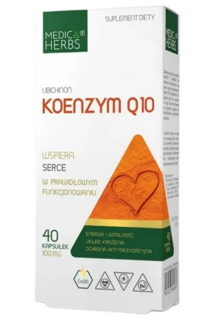 Crafted Medica Herbs Coenzyme Q10 - 40 Capsules