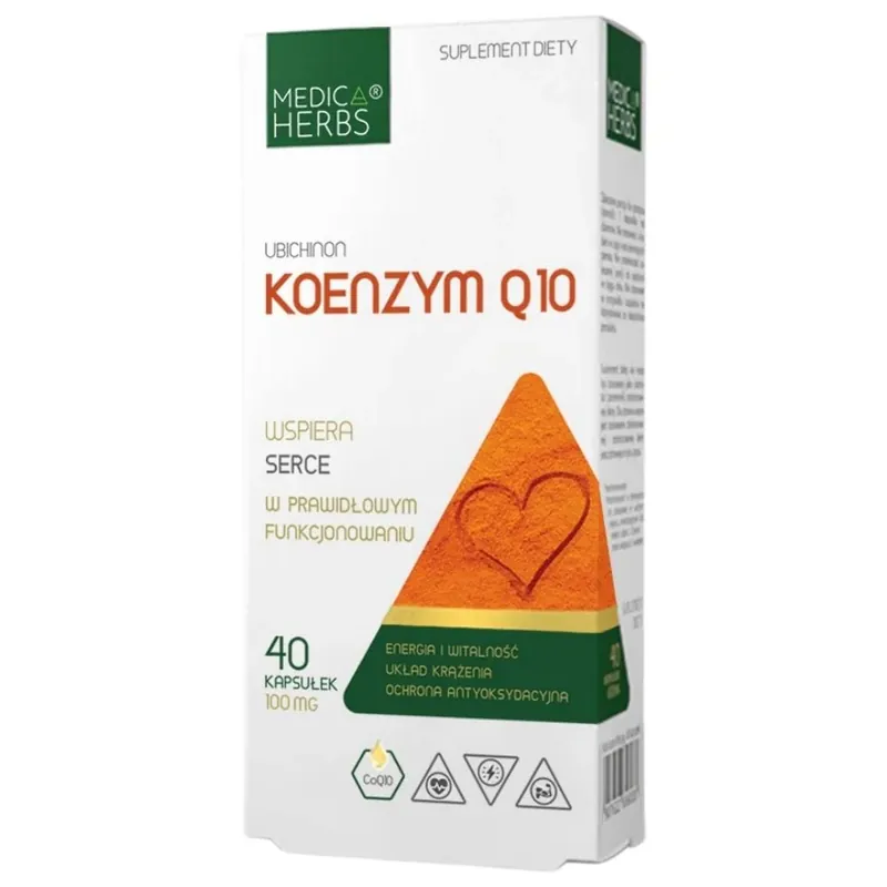 Crafted Medica Herbs Coenzyme Q10 - 40 Capsules