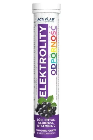 Activlab Pharma Electrolytes Immunity, Blackcurrant - 20 Effervescent Tablets Best Seller