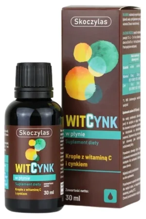 Genuine Skoczylas Liquid VITZINC, Vitamin C + Zinc - 30 ml