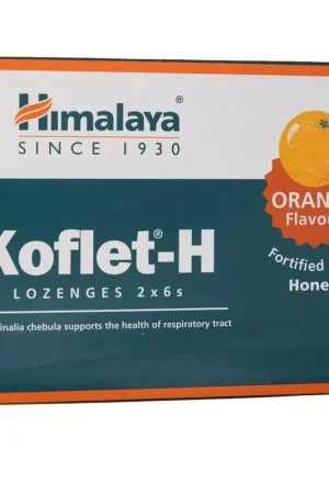 Secure Checkout Himalaya Koflet-H Orange - 12 Lozenges
