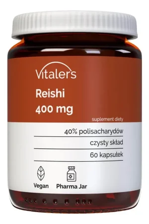Vitaler‘s Reishi 400 mg - 60 Capsules Special Discount
