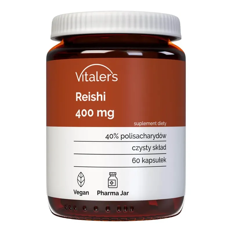 Vitaler‘s Reishi 400 mg - 60 Capsules Special Discount
