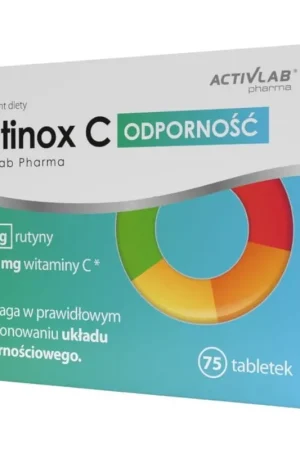 Activlab Pharma Rutinox C Immunity - 75 Tablets Express Delivery