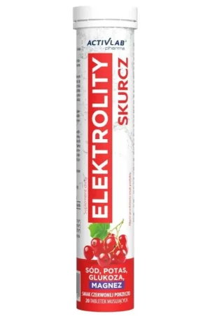 Activlab Pharma Electrolytes Contraction, Redcurrant - 20 Effervescent Tablets Latest
