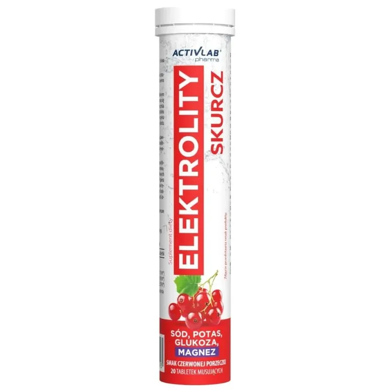 Activlab Pharma Electrolytes Contraction, Redcurrant - 20 Effervescent Tablets Latest