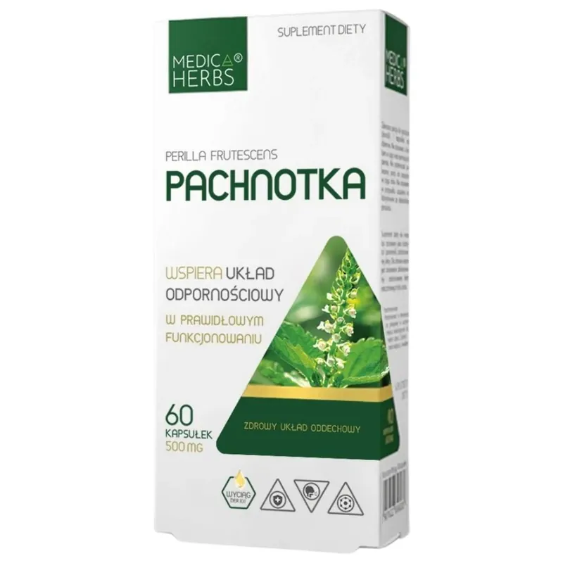 Medica Herbs Perilla 500 mg - 60 Capsules High Quality