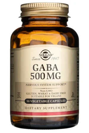 Hot Deal Solgar GABA 500 mg - 50 Veg Capsules