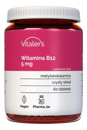 Vitaler‘s Vitamin B12 5 mg - 60 Tablets Professional Grade